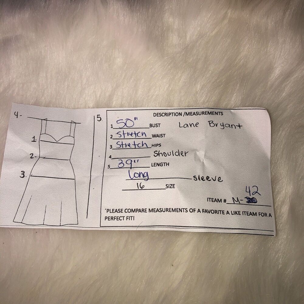 LANE BRYANT WOMEN DRESS - Picture 4 of 15